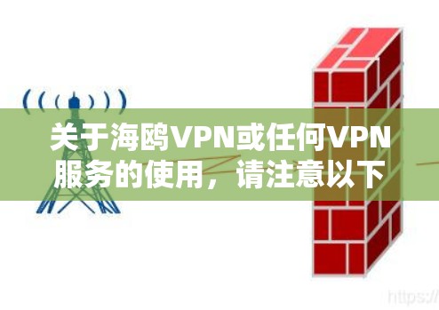 关于海鸥VPN或任何VPN服务的使用，请注意以下几点重要信息