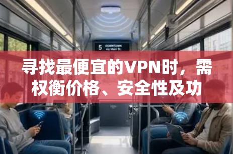 寻找最便宜的VPN时，需权衡价格、安全性及功能。以下是一些低价选项及注意事项