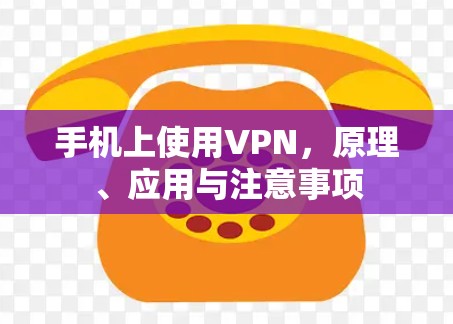 手机上使用VPN，原理、应用与注意事项